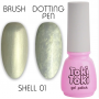 Гель-лак Toki Toki Shell №01 5 мл TPO free